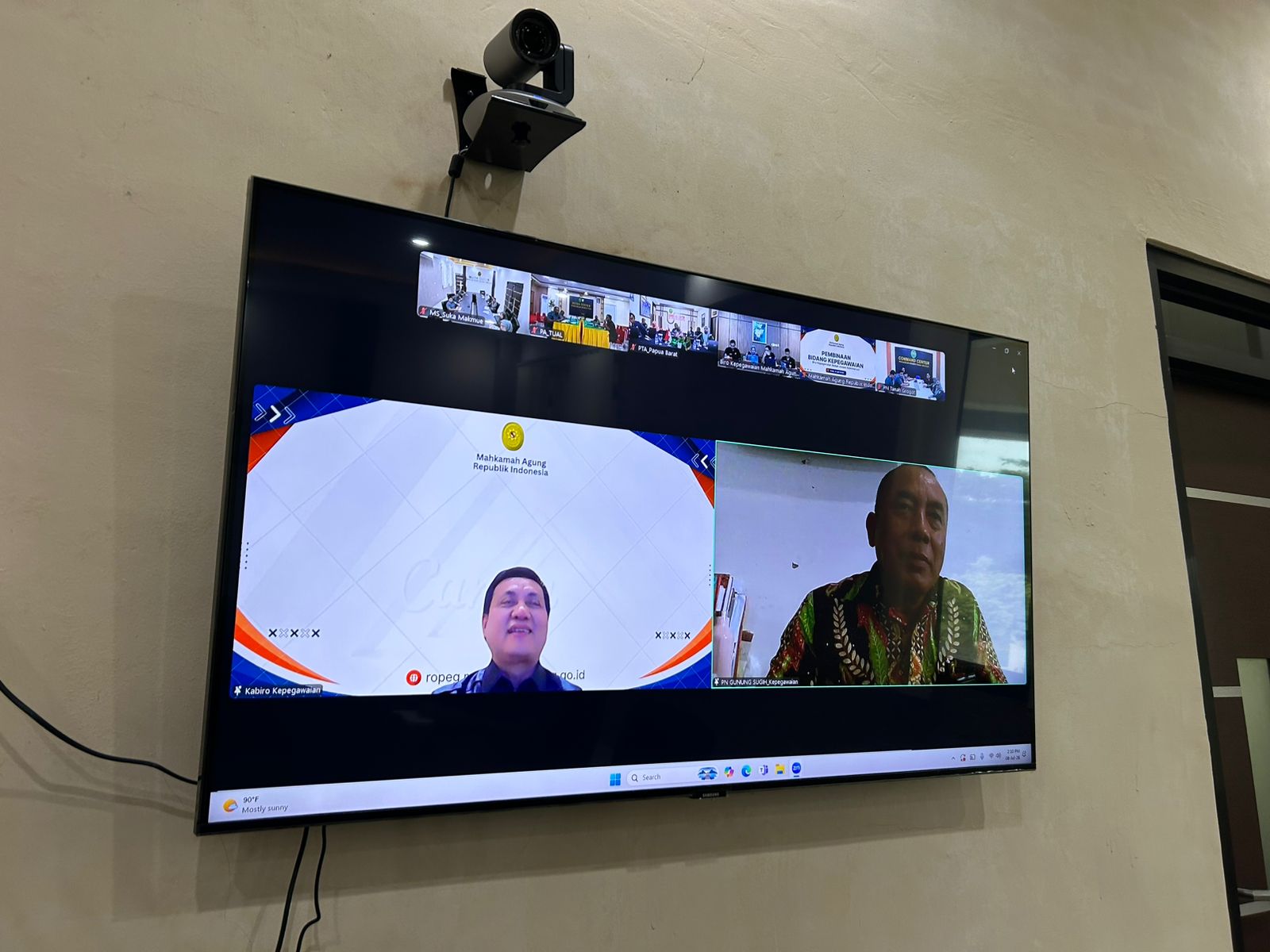 Mahkamah Syar’iyah Suka Makmue Ikuti Pembinaan Kepegawaian Daring Mahkamah Agung RI Mahkamah Syar’iyah Suka Makmue Ikuti Pembinaan Kepegawaian Daring Mahkamah Agung RI