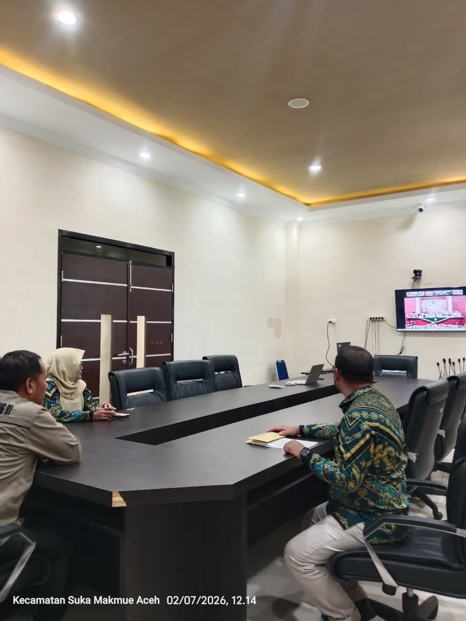 Mahkamah Syar’iyah Suka Makmue Mengikuti Rapat Koordinasi dengan PT. Pos Indonesia Mahkamah Syar’iyah Suka Makmue Mengikuti Rapat Koordinasi dengan PT. Pos Indonesia